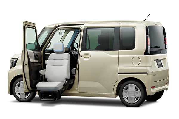 ルークス 助手席スライドアップシート