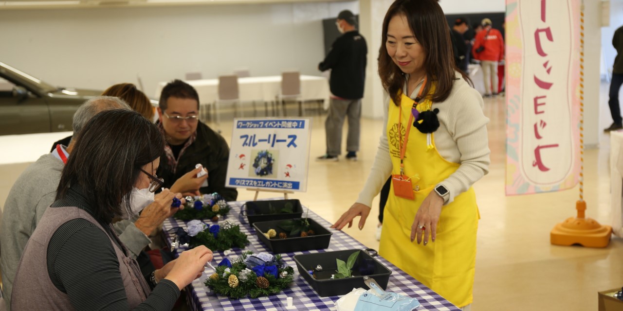 AOG 湘南里帰りミーティング 2025 カルチャーコーナーの様子