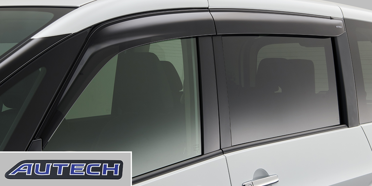 専用プラスチックバイザー(「AUTECH」エンブレム付)