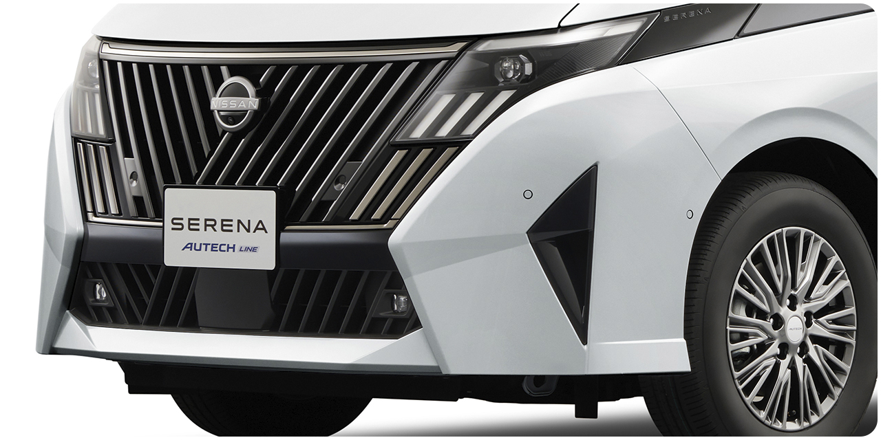 専用フロントグリルフィニッシャー（ダーククロム）